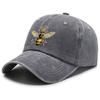 1 Stück Baseballkappe mit Kronen-Bienen-Muster, Trendige Hüte für Herren, Design-Baseballkappe für Damen, Atmungsaktive Kappen, Verstellbare Dad H