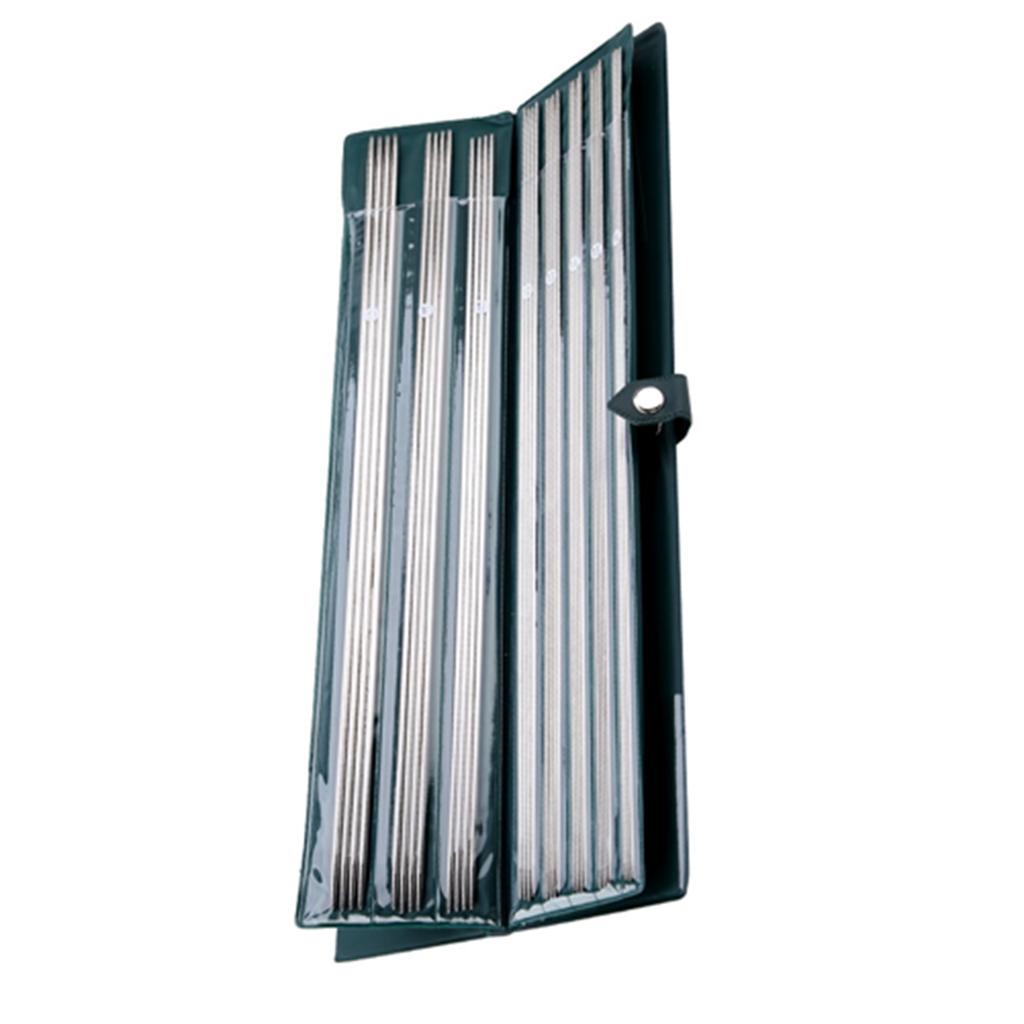 44 Stück 25cm 36cm Mehrgrößen Gerade Stricknadel Handarbeit Pullover Stricknadel Set(36 cm)