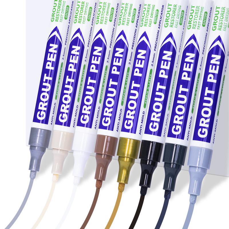 Keramikfliesen Fugenstifte: Schnelltrocknende, feuchtigkeitsabweisende und wasserdichte Anti-Flecken-Reparatur für Böden.