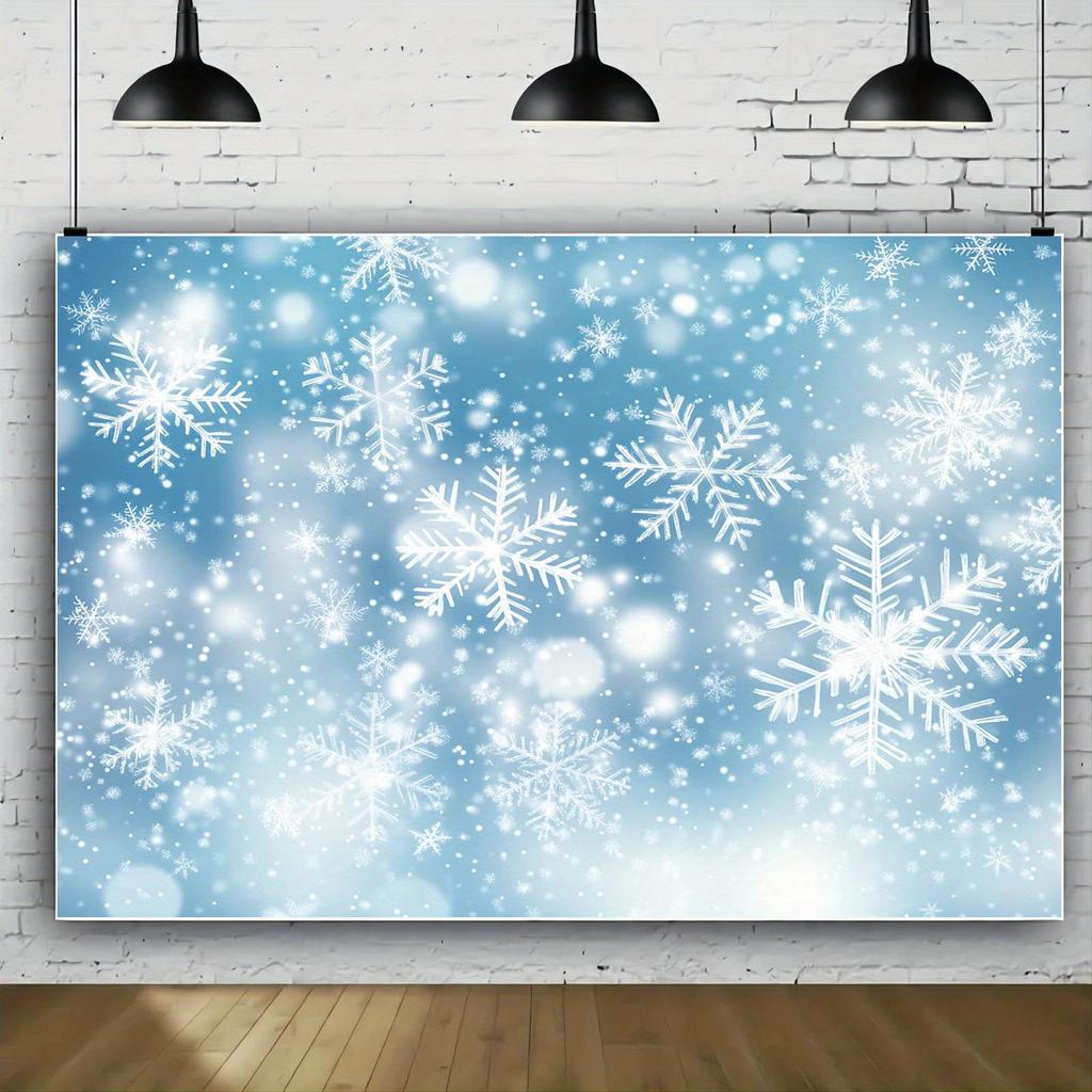 Christmas Winter Wonderland Backdrop Xmas Decoration Background Winter Backdrop Decorations For Photo Studio Photo Booth Christams Party