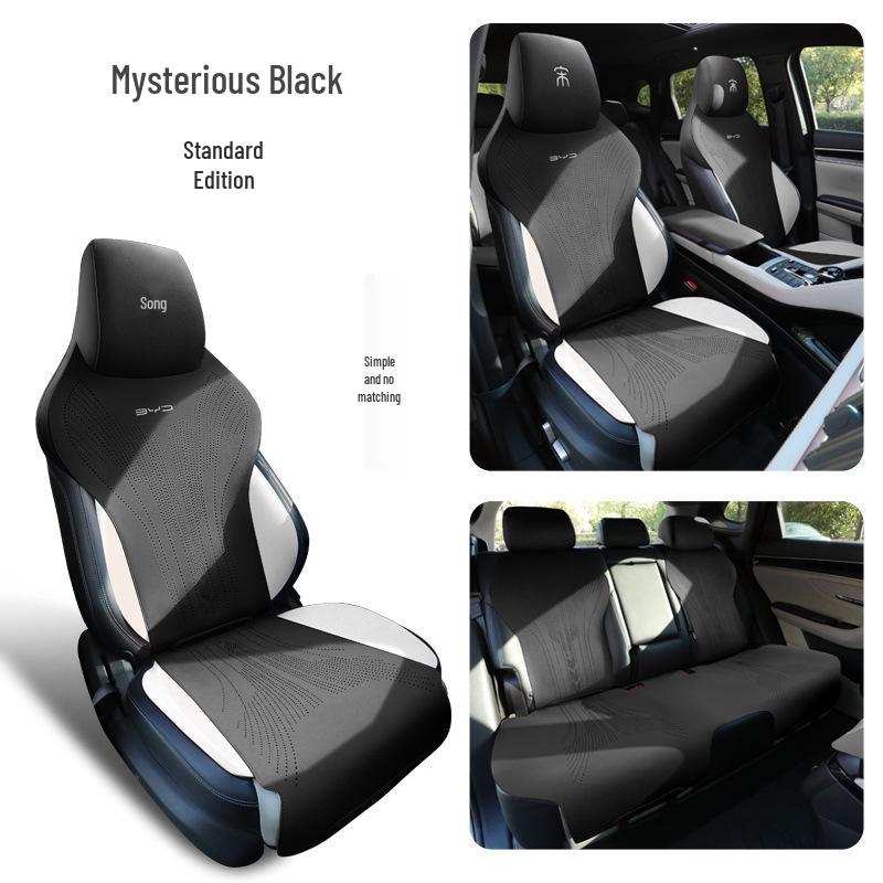 BYD Song PRO Suede Car Seat Cushion - All-Season Saddle Pad