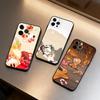 Game C-Cookie Run K-Kingdom Phone Case For iPhone 17,16,15,14,13,12,11 Plus,Pro Max,Soft Silicone Black Cover