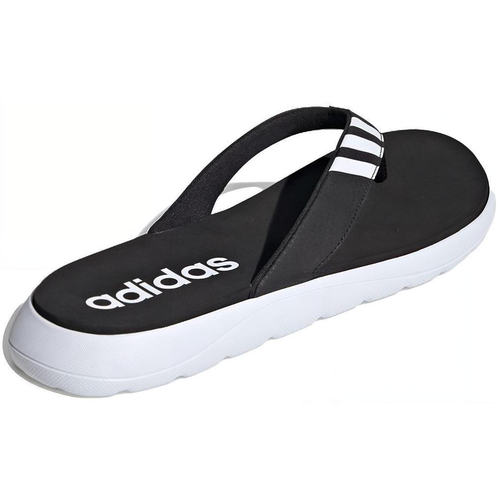 adidas Sandala Confortabilă 'Negru Alb' EG2069