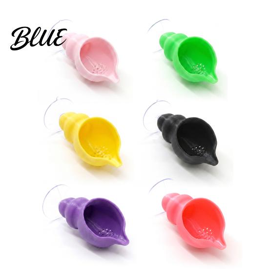 Betta Fish Habitat Accessory Hammock Shell Bed with Suction Cup