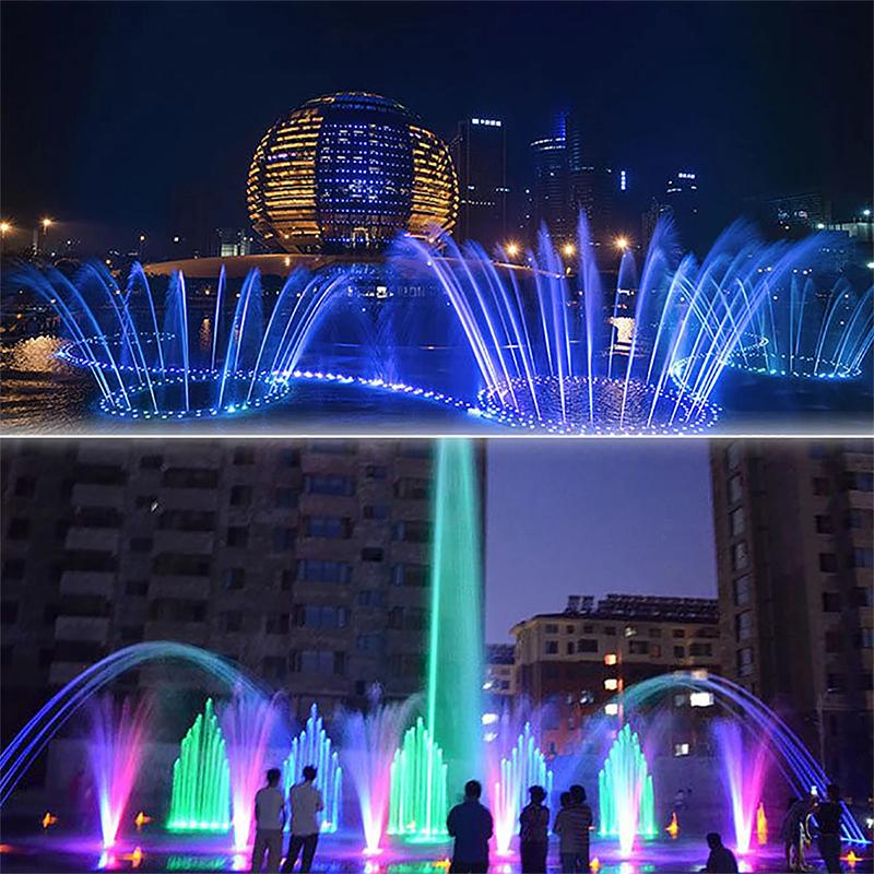 1/2" 3/4" 1" Female Thread Copper Straight Jet Fountain Nozzle Adjustable Water Fountain Garden Park Radial Water Column