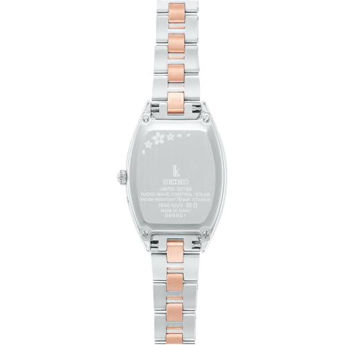 Seiko LUKIA 2025 Sakura Blooming Limited Edition Solar Radio Watch SSQW088 Ladies
