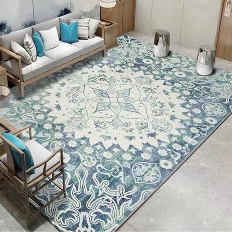 Persian Vintage Carpet for Living Room Old Style 200x300 Lounge Rug Bedroom Decor Large Bedside Carpet Washable Non-slip Mats