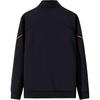 Anta Training Series Letter Stand Collar Zipper Sports Long Sleeve Knitted Shirt Men Tops Basic-Black 152447735N-3