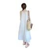 Beach skirt super fairy seaside vacation wind sweet suspender skirt lazy dress women's summer design long dress skirt