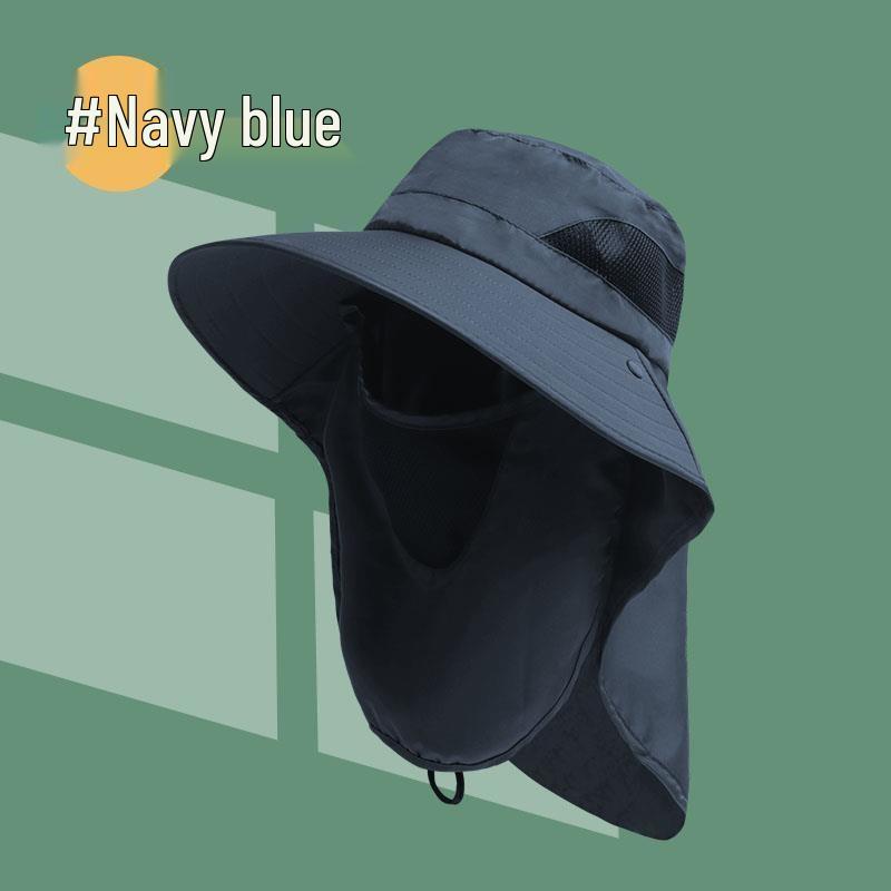 Unisex Summer Sun Hat with Wide Brim and UV Protection for Cycling, Fishing, Hiking, and Outdoor Activities