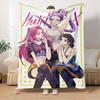 K-POP Anime Girls Group Four Seasons Soft Warm Blanket All-Season Thick Knit Polyester Bedspread for Bed, Camping, Travel Perfect Gift