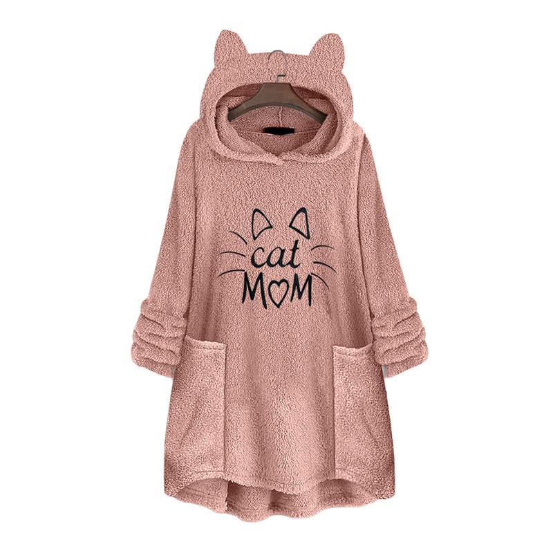 Весенне-осенняя новая женская толстовка с вышивкой — фото 3