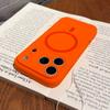 For Magsafe Fluorescent Bright Silicone Magnetic Original Case For iPhone 17 16 15 14 13 12 Pro Max Wireless Charge Candy Cover