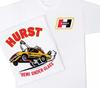 Hurst HEMI UNDER GLASS (45) Classic Design Mens T Shirt Mopar NHRA Drag Race Unisex T-Shirt