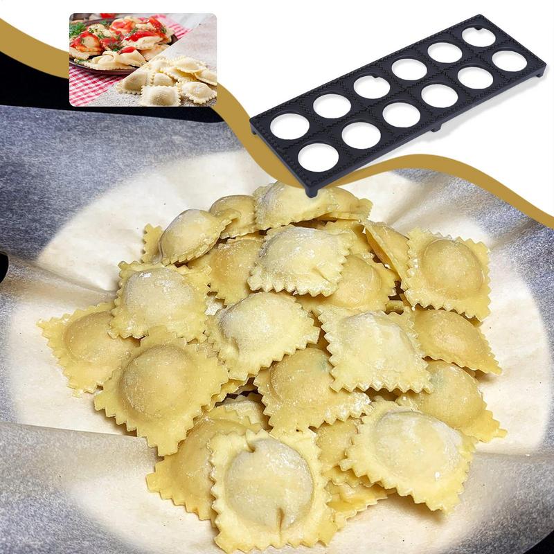 Aluminum Alloy Tortellini Maker Pasta Form Meat Dumpling Mold 12/37 Holes Dumpling Pastry Pressure Cutter Home Kitchen Tools