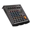 Profesjonalny 4-kanałowy mikser dźwiękowy z USB i wzmacniaczem mocy Profesjonalne miksowanie dźwięku