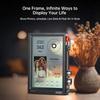 Divoom Times Frame Smart Ekran HD | 10,1" Zegar Cyfrowy DIY | Krypto Akcje Pogoda Kalendarz | Prezent Technologiczny Konfiguracja Biurka