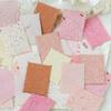 6style 50sheets light retro two materials non-stick material paper DIY handmade material scrapbook background collage decoration
