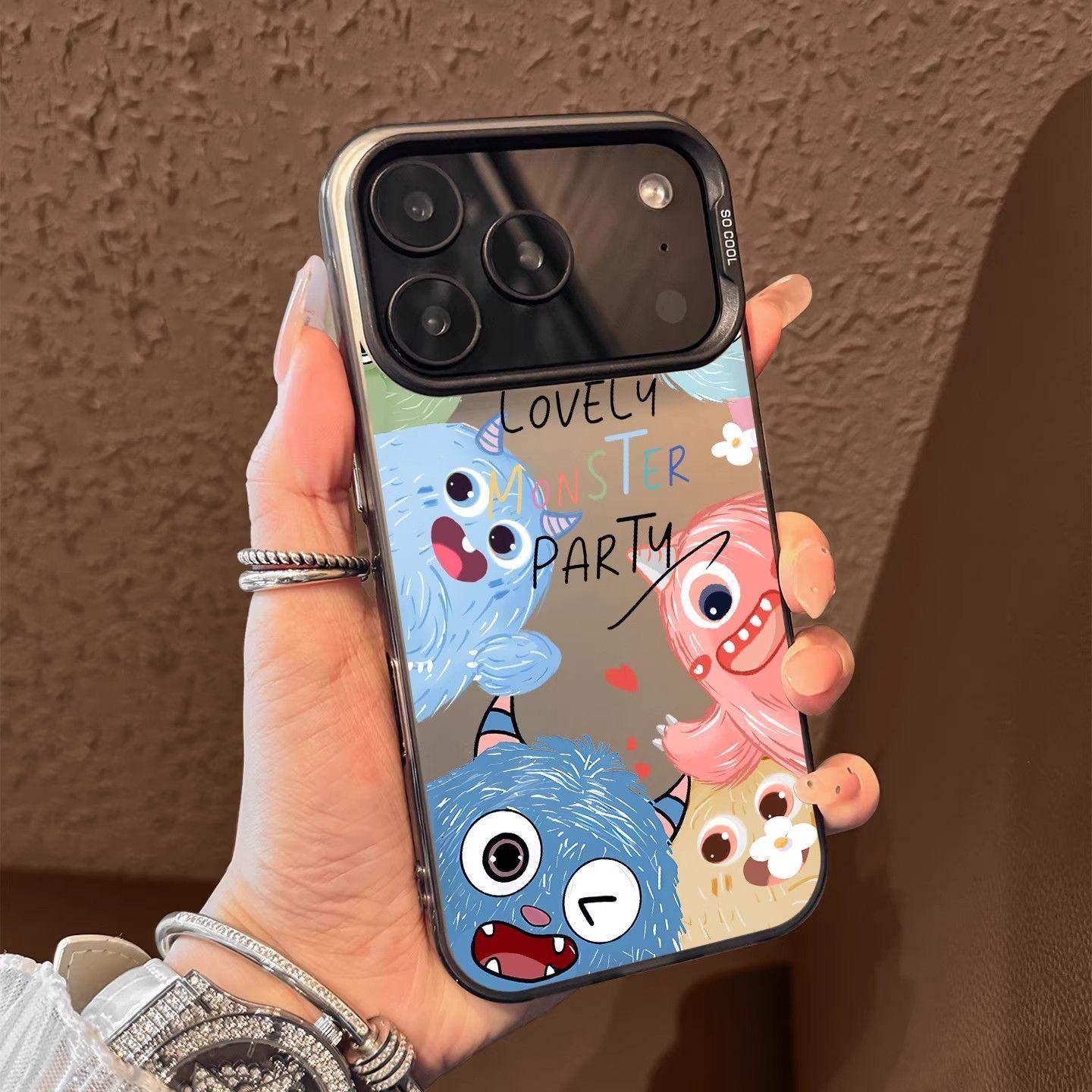 

Жіночий милий мультяшний чохол Little Monster для iPhone 17/17 Pro/17 Pro Max iPhone Xs/X