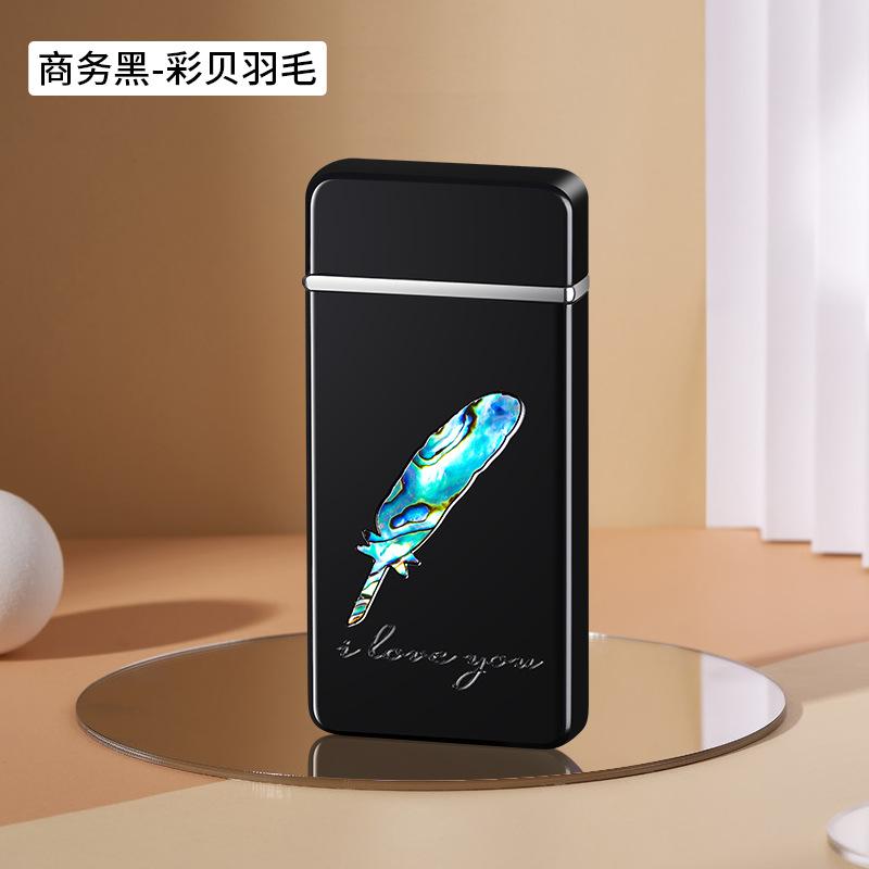 Windproof Red Flame Design Highly Creative Aesthetically Pleasing Lighter Sturdy Durable with High-quality Cigarette Accessories