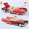 1:24 Eldorado Big Rocket Convertible Alloy Diecast Model Car Sound & Light Classic Collectibles Birthday Gifts