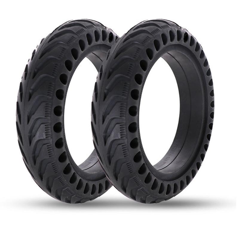 Vollgummireifen vorne/hinten für Elektroroller Vollreifen für Elektroroller-Ersatz Schlauchlose Räder