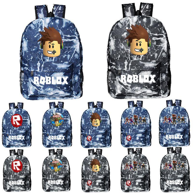Backpack Kids Roblox School Bag Students Boys Bookbag Travelbag Handbags