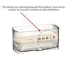 Sink countertop drainage rack  multifunctional kitchen dishcloth and sponge storage rack  countertop drainable storage rack