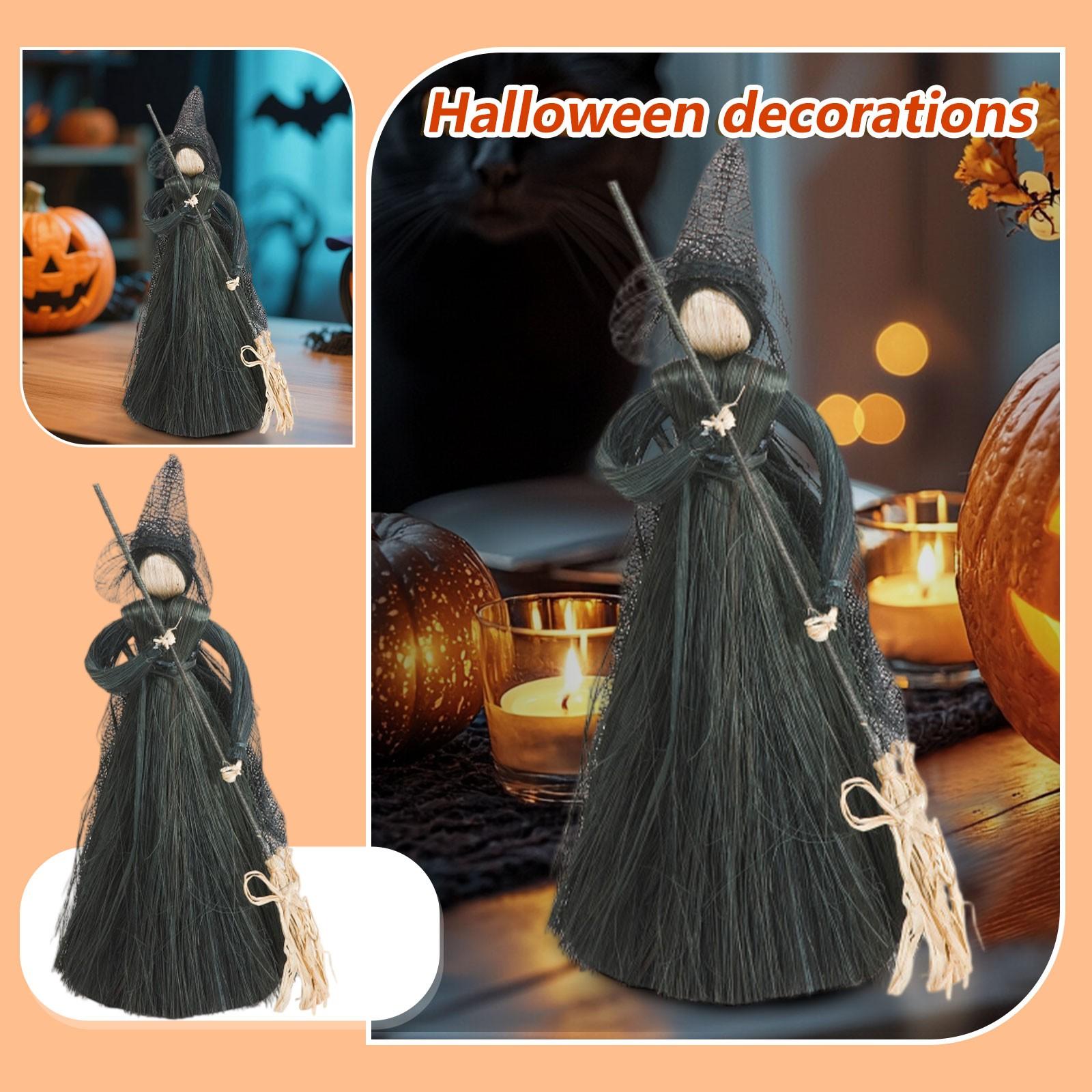 

Halloween Witch Ornaments Holiday Props Atmosphere Decorations One Size