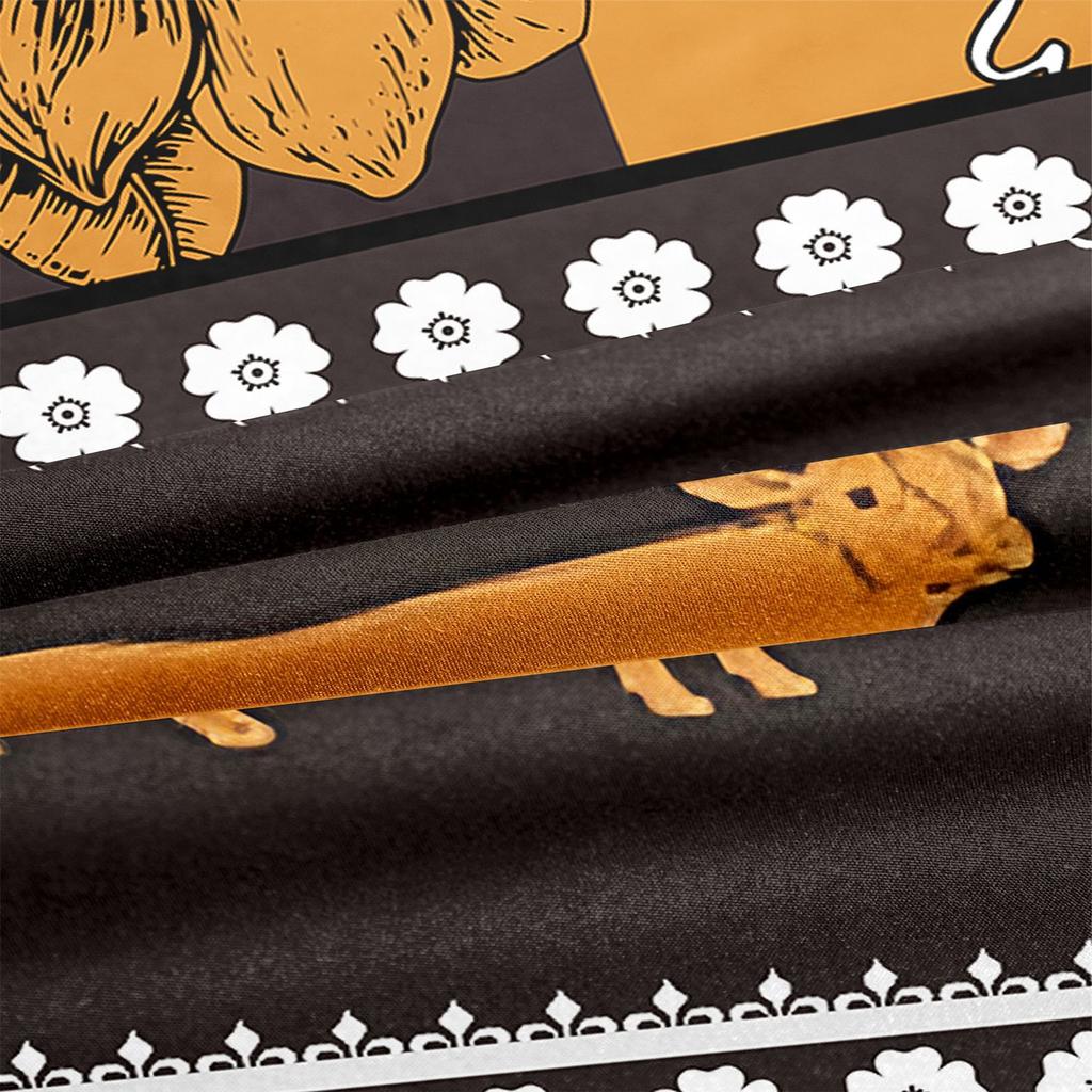 3D Printed Leopard Print Three-Piece Set Bedding Polished Duvet Cover