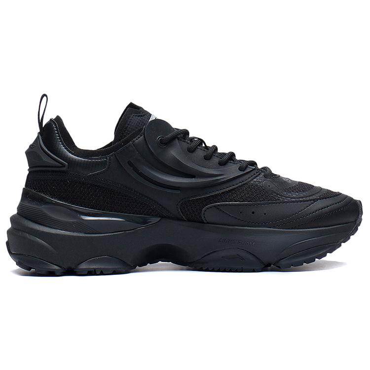 New LINING CF Tracing Casual Shoes Women's Low Top Black AGLS148-3