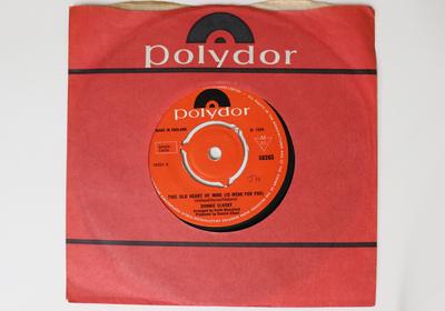 7inch Record DONNIE ELBERT  This Old Heart Of Mine Is Weak For 56265 POLYDOR 1968 UK SoulFunk Used