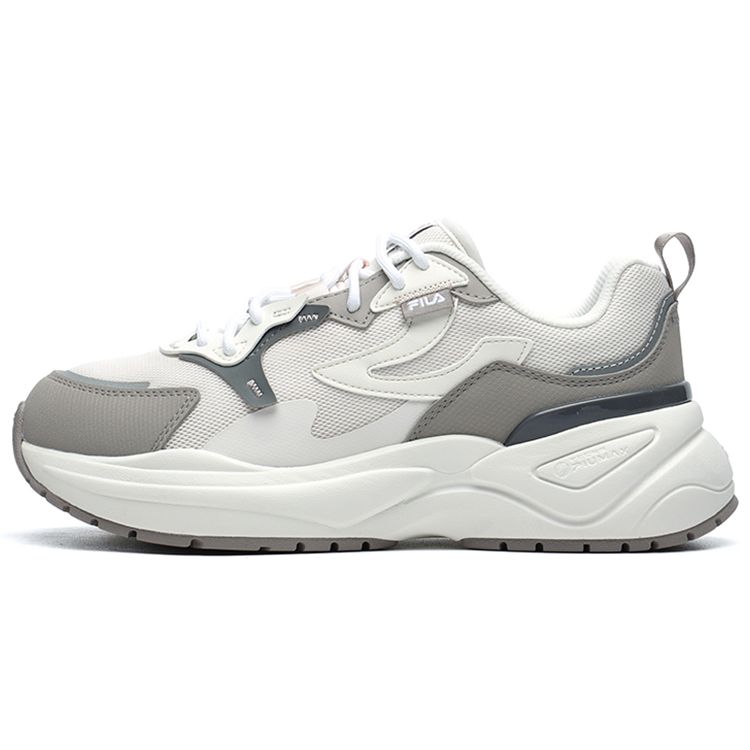 

Fila Ткань Искусственная кожа Повседневные Универсальные Низкие Кроссовки для папы Женские кроссовки Розовый Серый F12W216119FPP 38