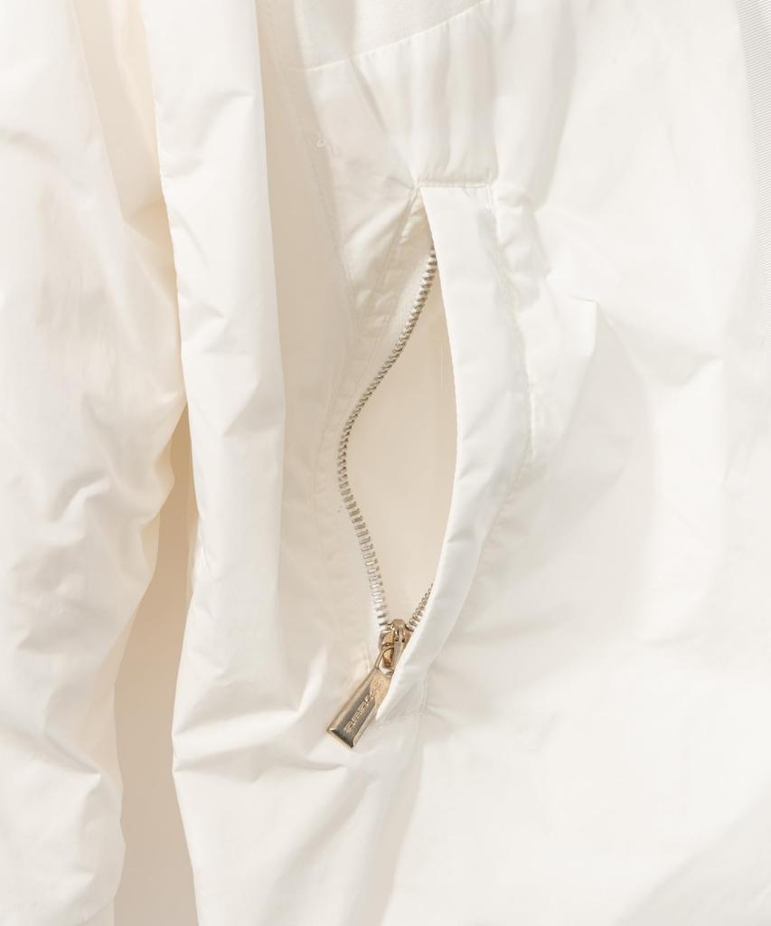 Płaszcz damski MOORER Biały AKITA-RHL, [Używany]