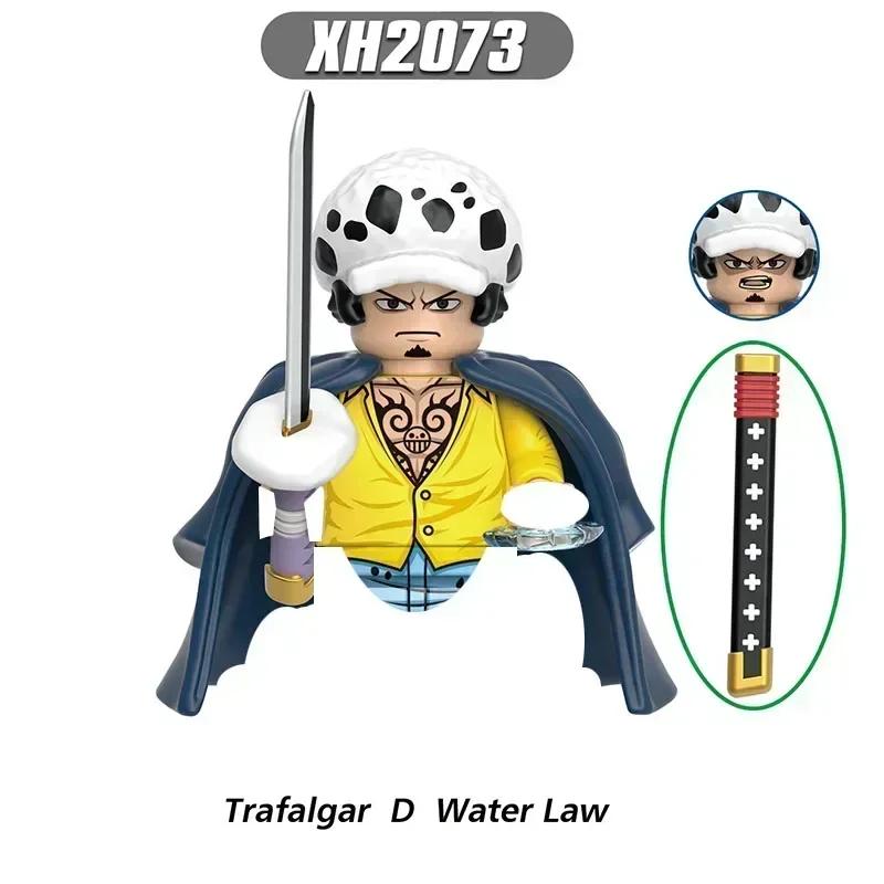 Siste versjon Byggeklosser Japan Anime Klosser Dukker Mini Action Leketøysfigurer Monteringsklosser Barnegaver