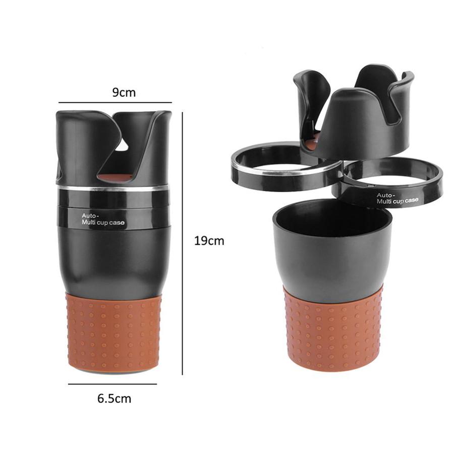 4in1 Multifunction Auto Car Seat Cup Holder Water Bottle Drink Coffee Adjustable