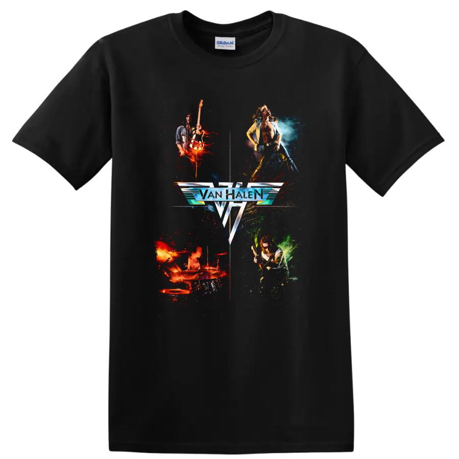 Classic Rock Band Graphic T Shirt Vintage Album Art Music Tee