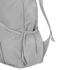 Hanahi Double Diagonal Zipper Backpack Gray