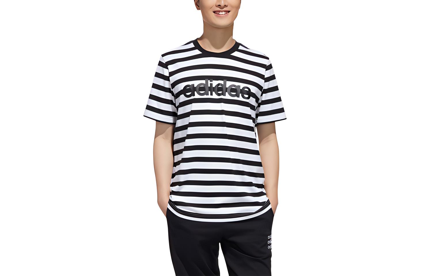 Adidas Neo Straight T-Shirt Men s Black GJ8917 XXL