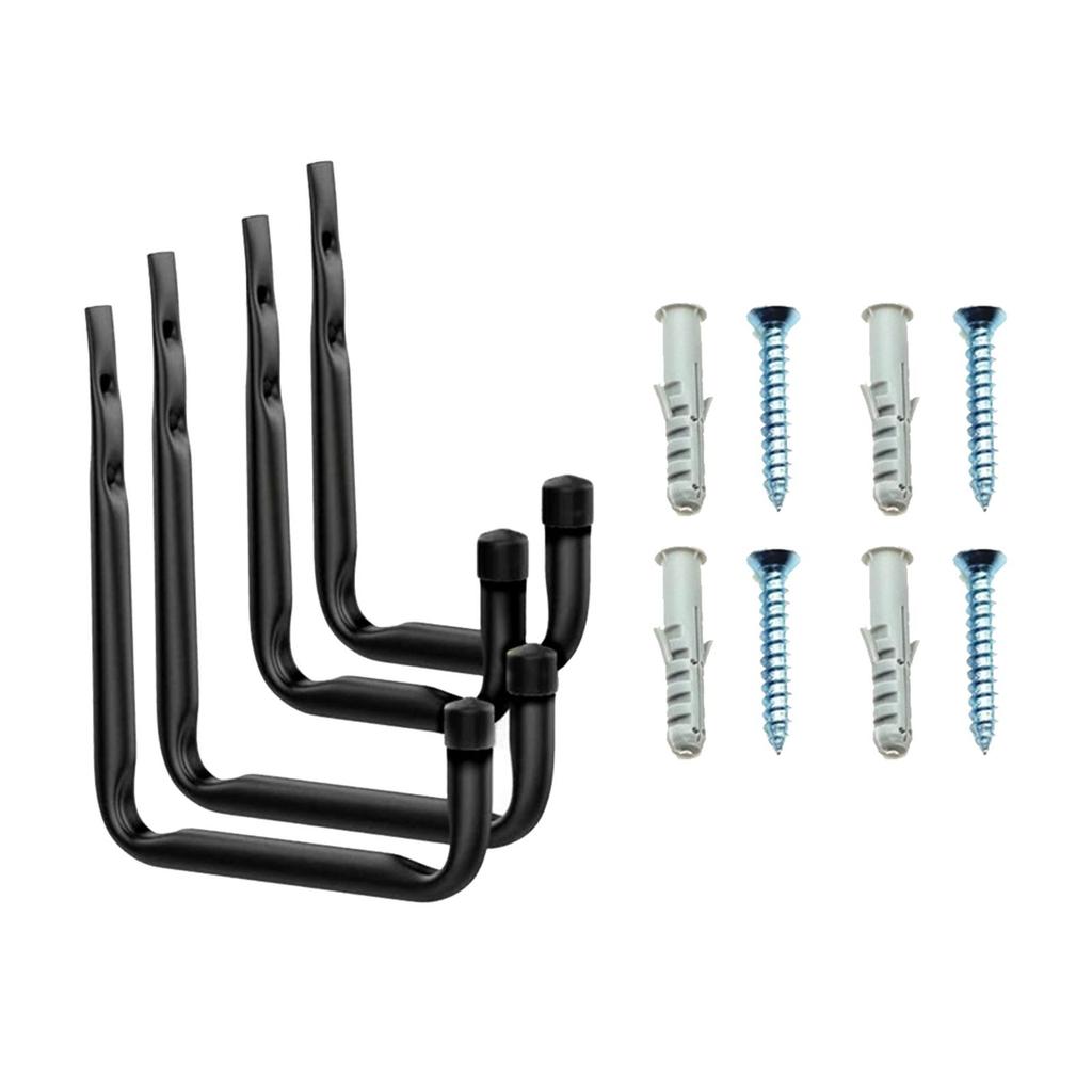 Set of Garage Storage Tools Organiser with Screws Hanger Heavy Duty Utility Hooks for