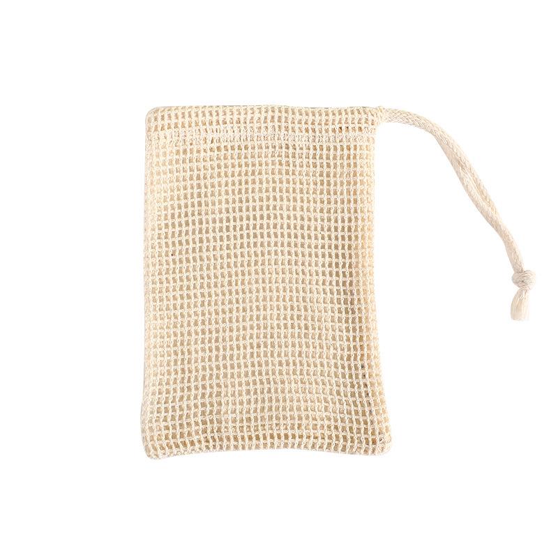 Home Cotton Bubble Bath & Face Soap Exfoliating Net