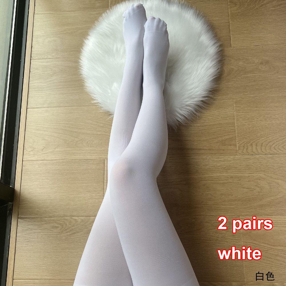 

120Kgs Plus Size Women Sexy Pantyhose Candy Color Warm Tights Multicolo 50D Velvet Stockings Spring Autumn Super Elastic XXL
