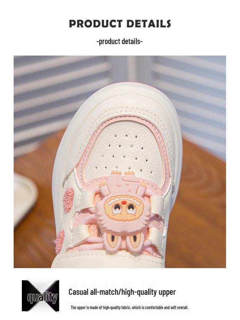 2026 Kids' Cartoon Spring & Autumn Sports Shoes - Girls' Casual & Running Shoes