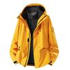 Camel Couples' Jackets, Outdoor Single-layer Windbreaker Jackets, Men's Thin Color-blocking Windproof Waterproof Jackets