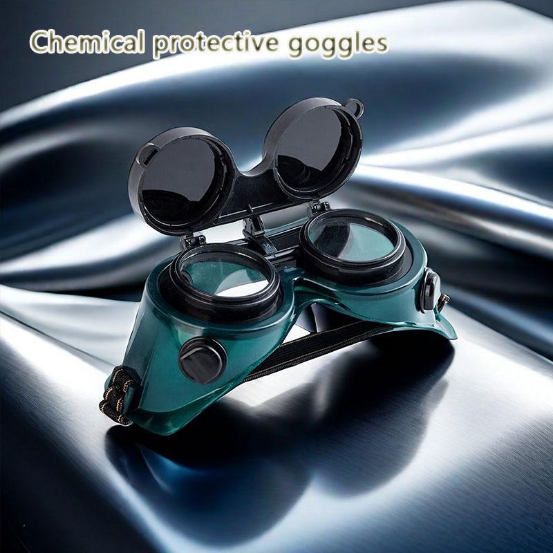 2pcs Safety Glasses Over Eyeglasses Protective Safety Goggles Anti Dust Impact for Men Women Waterproof and Weld-proof Glasses