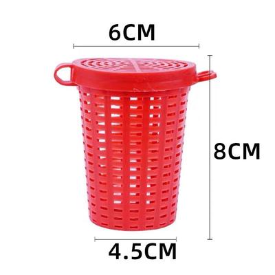 Integrated Plastic Bait Cup Cage for Lobster, Crab, and Fish Nets