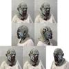 Horror-Zombie-Latexmaske für Kostümpartys mit anpassbaren Merkmalen für Nachtveranstaltungen