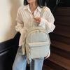 Large-capacity commuter women's bag spring and summer new trendy backpack simple fashion lightweight travel backpack