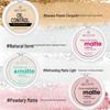 Gemon Matte Banana Powder: Sweatproof, Waterproof Foundation and Concealer – Semi-Transparent for Students
