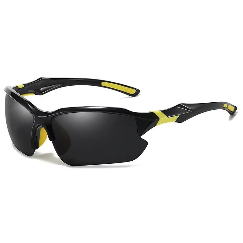 Windproof Suitable for Baseball Running Fishing Golf and Driving Outdoor Polarized Fashionable Sports Glasses for Men and Women